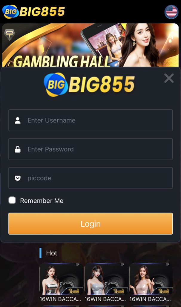 Big855 Login